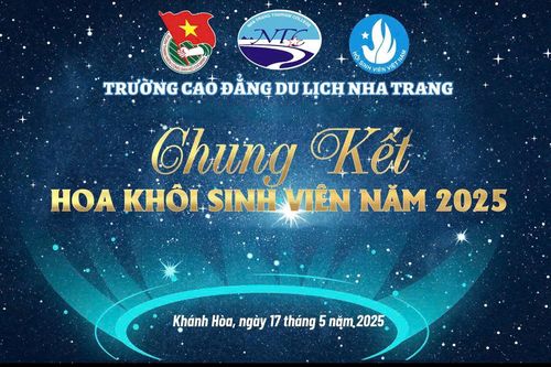 Tối 17-5, Báo Khánh Hòa livestream 'Chung kết Hoa khôi sinh viên Trường Cao đẳng Du lịch Nha Trang năm 2025'