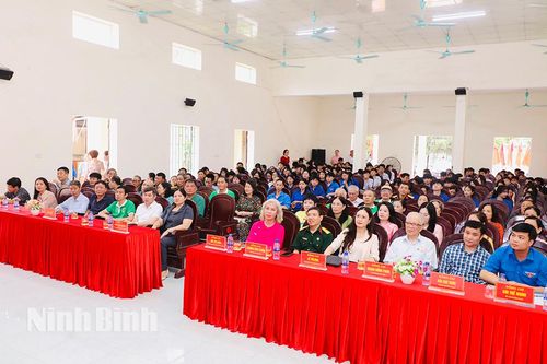 Tổ chức giao lưu 'Tuổi trẻ Nho Quan với bộ đội Tây Tiến'