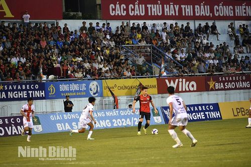Phù Đổng Ninh Bình giành vé thăng hạng lên chơi ở V-League trước 3 vòng đấu