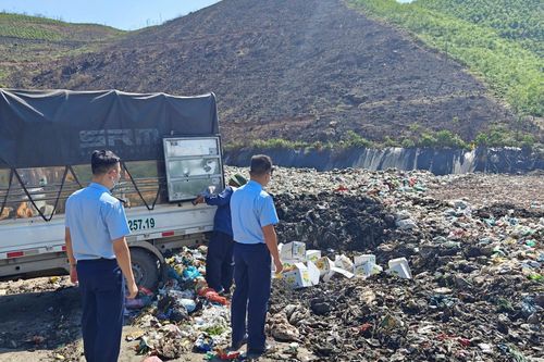 Gần 1,2 tấn hoa quả không rõ nguồn gốc bị phát hiện tại Thái Nguyên: Cảnh báo từ thực phẩm không nhãn mác