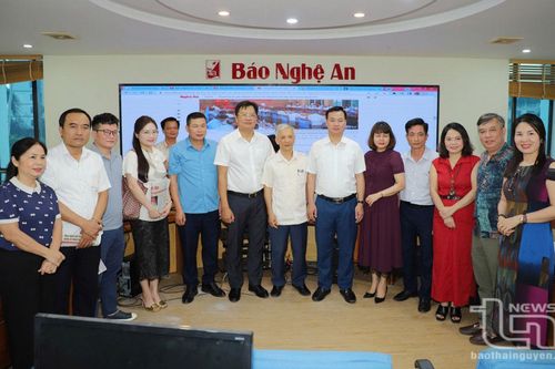Hội Nhà báo Thái Nguyên: Thực tế, trao đổi nghiệp vụ tại tỉnh Nghệ An