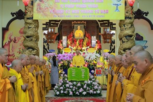 Lễ tưởng niệm Bồ-tát Thích Quảng Đức tại tổ đình Quán Thế Âm (Q.Phú Nhuận, TP.HCM)