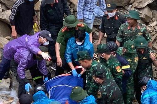 Tìm thấy 3 nạn nhân vụ sạt lở 5 người mất tích tại công trường thủy điện Lai Châu