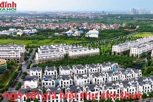 Bất ngờ với giá biệt thự cho thuê tại Gia Lâm, Hà Nội