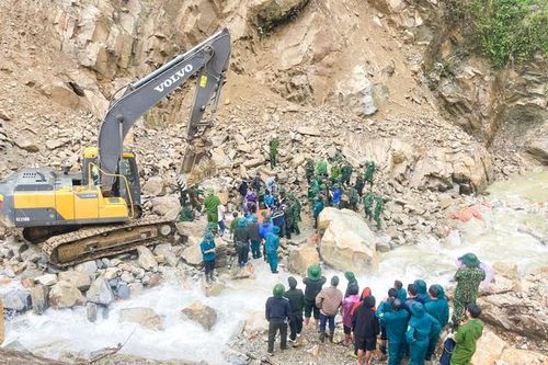 Đã tìm thấy 3 nạn nhân mất tích trong vụ sạt lở tại công trường thủy điện ở Lai Châu