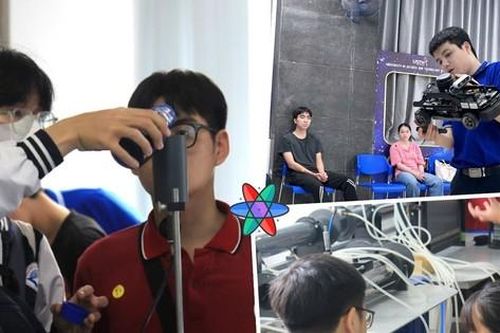 Teen 'mờ ê mê' lớp học trải nghiệm Khí động học và Xe tự hành bám làn đường