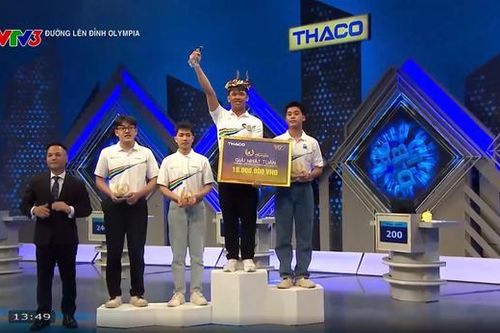 Nam sinh Bình Dương giành vòng nguyệt quế tuần Olympia sau màn rượt đuổi tỉ số