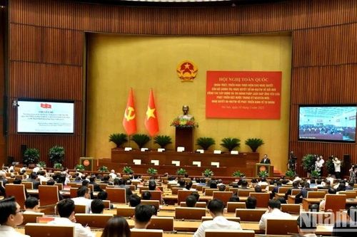Hội nghị toàn quốc quán triệt, triển khai thực hiện Nghị quyết số 66 và số 68 của Bộ Chính trị