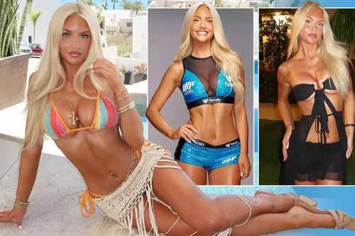 Bóng hồng nóng bỏng gia nhập đội hình 'ring girl' gây sốt đấu trường quyền Anh
