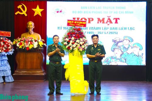 Họp mặt 30 năm Ngày thành lập Ban Liên lạc truyền thống BĐBP tại thành phố Hồ Chí Minh