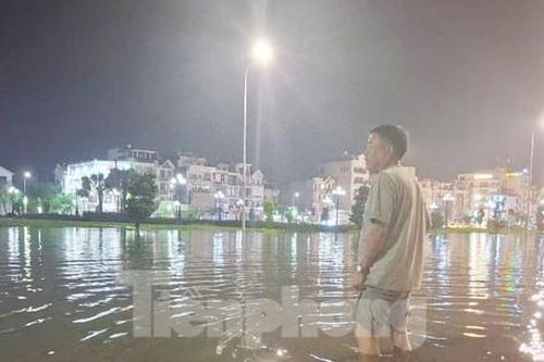 Thành phố Bắc Giang liên tiếp ngập sâu