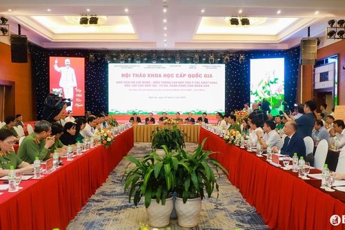 Hội thảo khoa học cấp quốc gia: 'Chủ tịch Hồ Chí Minh - Biểu tượng cao đẹp của ý chí, khát vọng độc lập của dân tộc, tự do, hạnh phúc cho nhân dân'