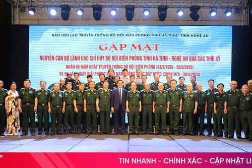 Gặp mặt nguyên lãnh đạo chỉ huy BĐBP 2 tỉnh Hà Tĩnh, Nghệ An các thời kỳ