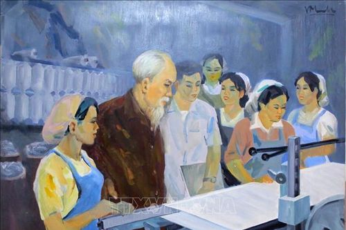 Phong cách Bác Hồ gây ấn tượng sâu sắc với người họa sĩ