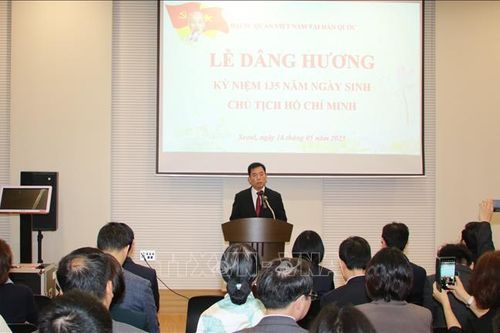 135 năm Ngày sinh Chủ tịch Hồ Chí Minh: ĐSQ Việt Nam tại Hàn Quốc tổ chức hoạt động kỷ niệm
