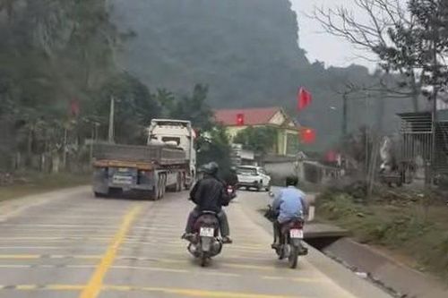 Xử lý tài xế điều khiển xe tải chạy lấn đường từ clip người dân cung cấp