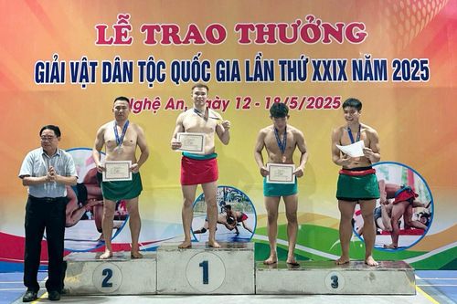 Phú Thọ giành Huy chương Vàng tại Giải Vật Dân tộc Quốc gia