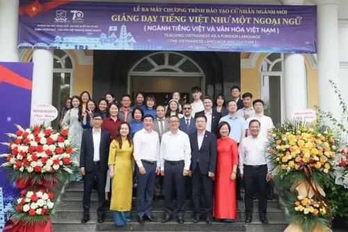 Ra mắt ngành học mới: Tiếng Việt và Văn hóa Việt Nam