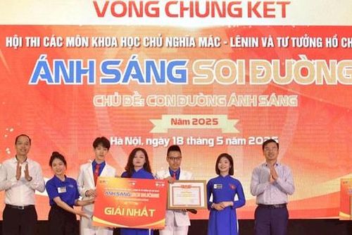 Sinh viên Thủ đô tranh tài Hội thi 'Ánh sáng soi đường' năm 2025