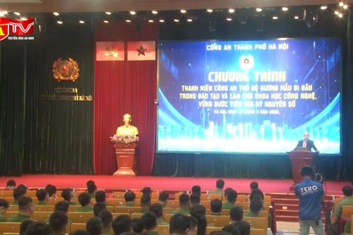 Thanh niên Công an Thủ đô đi đầu, làm chủ khoa học công nghệ