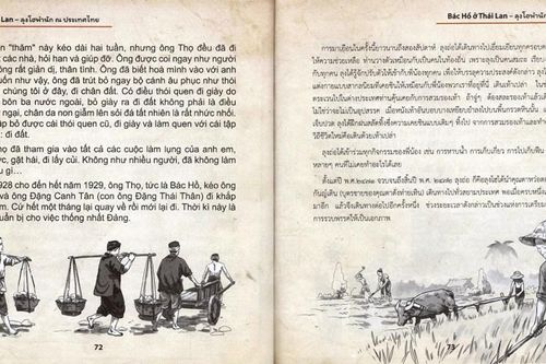 Cuốn sách song ngữ khắc họa hành trình cách mạng và lan tỏa tình hữu nghị Việt – Thái