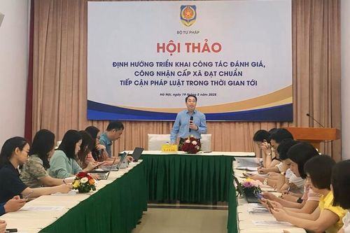 Định hướng công tác đánh giá, công nhận cấp xã đạt chuẩn tiếp cận pháp luật