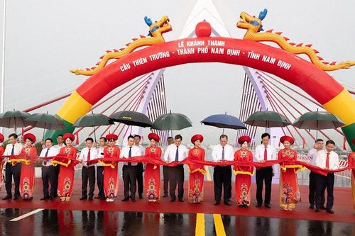 Thành phố Nam Định: Khánh thành cầu Thiên Trường