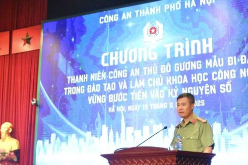 Thanh niên Công an Thủ đô gương mẫu, đi đầu trong đào tạo, làm chủ khoa học công nghệ
