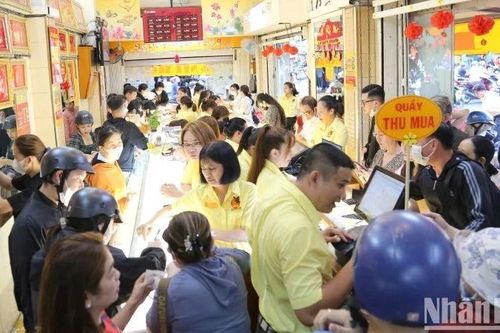 Các doanh nghiệp kinh doanh vàng miếng phải treo bảng hiệu nhận diện