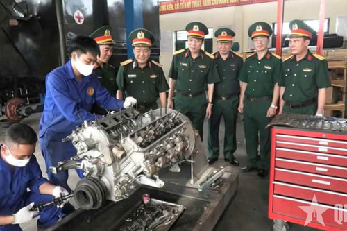 Kho K64 (Binh chủng Hóa học) chủ động, sáng tạo quản lý tốt trang bị, khí tài hóa học