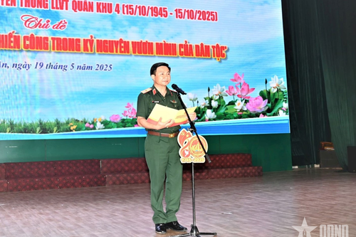 Phát động Cuộc thi tìm hiểu lịch sử 80 năm Ngày truyền thống LLVT Quân khu 4