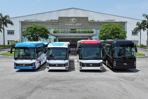 THACO Cruizer - lựa chọn mới trong dòng xe bus ghế ngồi cao cấp