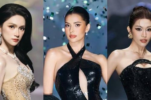 Á hậu 'Miss Universe' Anntonia Porsild catwalk đầy thần thái cùng dàn 'mỹ nhân' đình đám của showbiz Việt