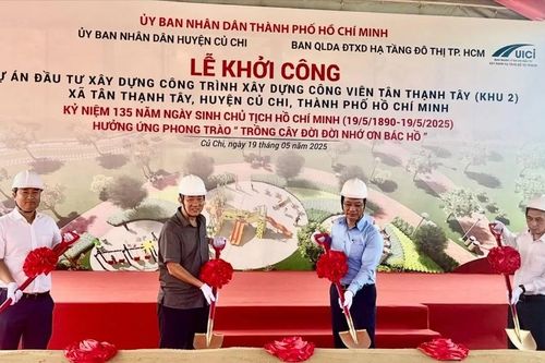 Gần 22 tỷ đồng xây dựng Công viên Tân Thạnh Tây (khu 2) huyện Củ Chi