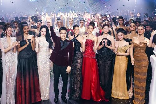 20 hoa hậu, á hậu hội tụ trong đêm thời trang nghệ thuật của Nguyễn Minh Tuấn