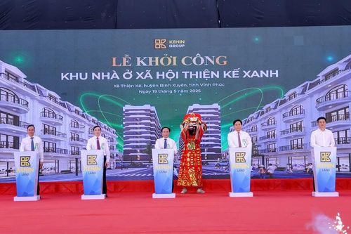 Khởi công khu nhà ở xã hội Thiện Kế Xanh tại Vĩnh Phúc