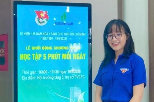 Tuổi trẻ Petrovietnam hưởng ứng phong trào 'Học tập 5 phút mỗi ngày'