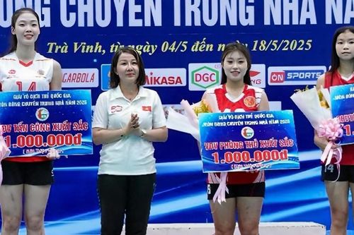 Tranh cãi giải thưởng bóng chuyền Quốc gia thua xa hội làng