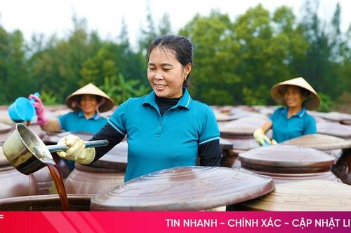 Các cơ sở chế biến nước mắm truyền thống ở TX Kỳ Anh gia tăng sản xuất