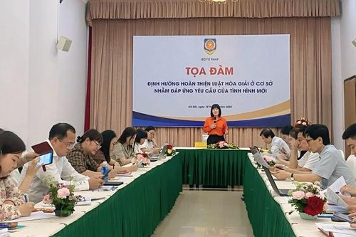 Hoàn thiện Luật Hòa giải ở cơ sở, đáp ứng yêu cầu của tình hình mới
