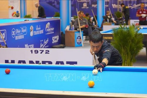 Khởi tranh Giải Billiards Carom 3 băng cúp thế giới 2025