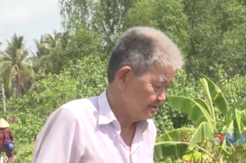 Người dân Cù Lao Dung lo lắng trước tình hình sạt lở