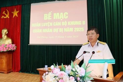 Lữ đoàn 126 hoàn thành huấn luyện quân nhân dự bị 2025