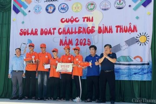 Tìm ra Quán quân cuộc thi Solar Boat Challenge 2025 Cao Thắng
