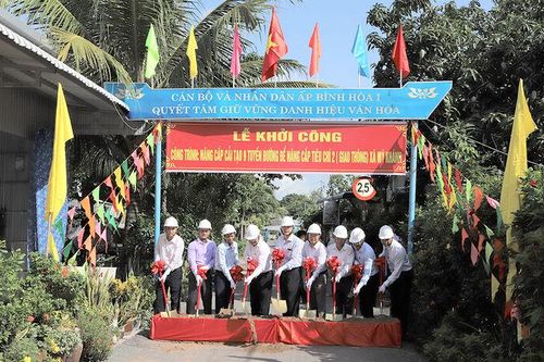 TP. Long Xuyên nâng cấp 9 tuyến đường