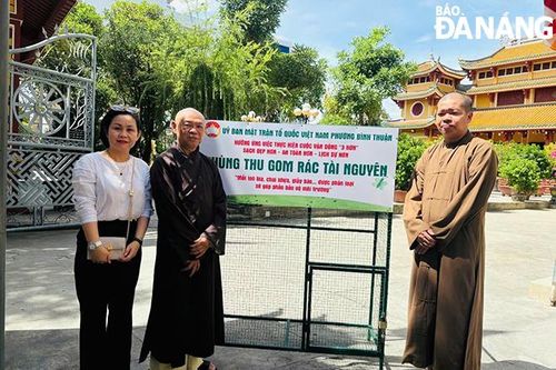 Phát huy vai trò mặt trận trong vận động tôn giáo bảo vệ môi trường