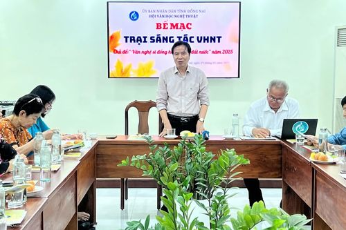 Bế mạc trại sáng tác Văn nghệ sĩ đồng hành cùng đất nước năm 2025