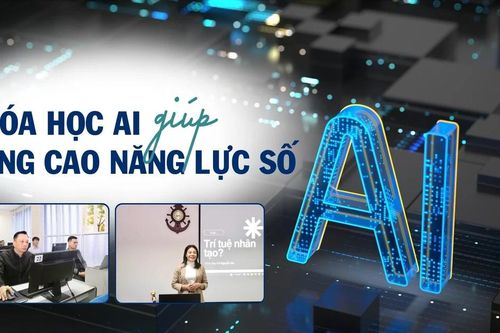 Khóa học AI giúp nâng cao năng lực số