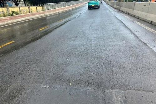 TP.HCM: Cầu Tăng Long thảm bê tông nhựa phẳng phiu sau khi bị sụt lún và rạn nứt mố cầu