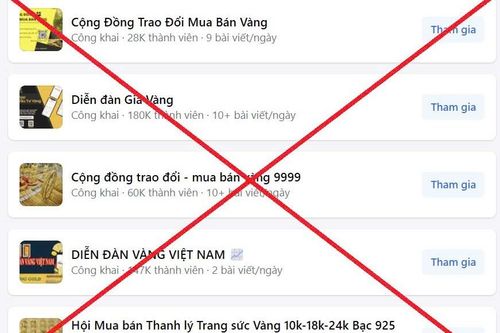 Cẩn trọng với chiêu lừa 'giao dịch vàng ảo' trên mạng xã hội